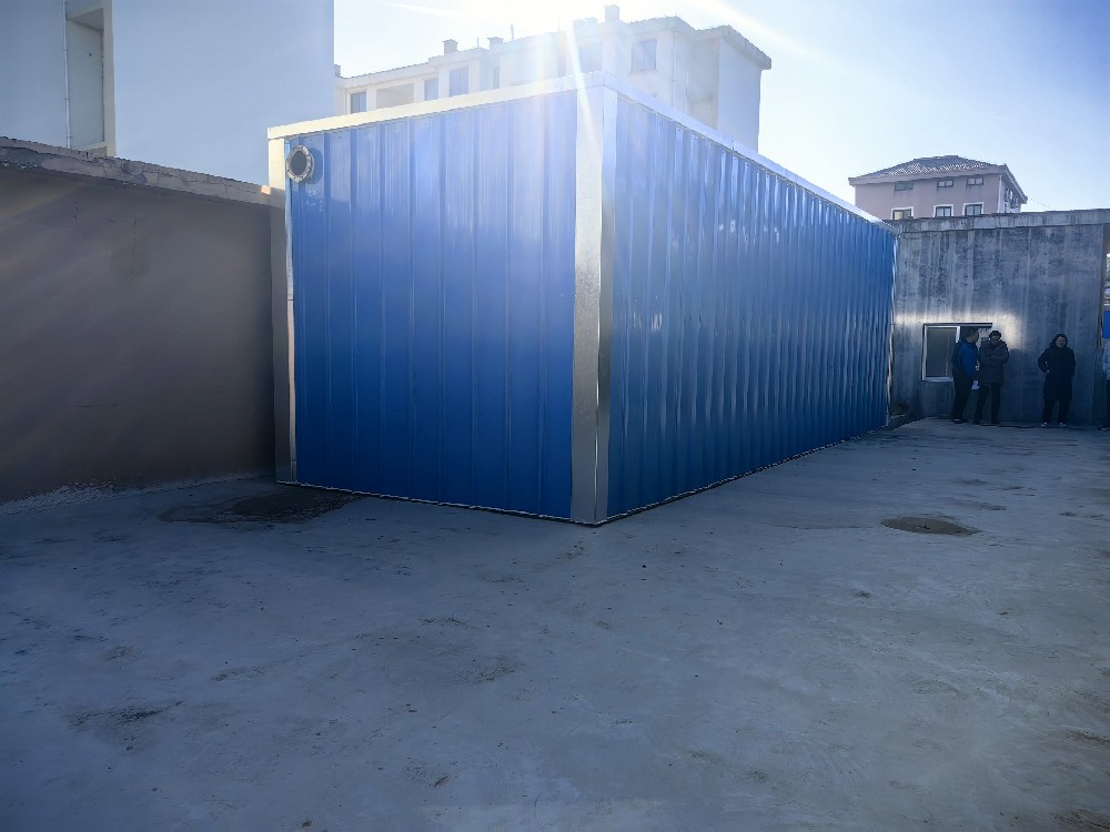 2024年12月4日山東青島保溫一體化生活污水 600方